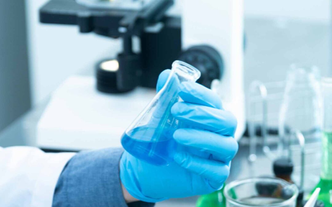 Glycol products being formulated in lab