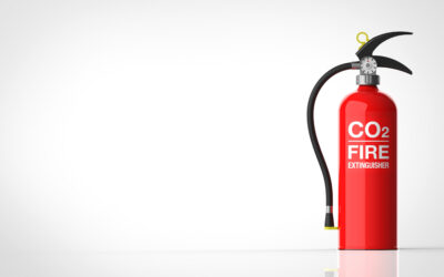 CO₂ fire extinguisher in commercial and industrial environments
